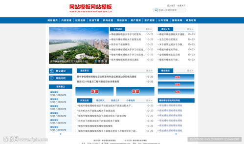 政府网站 政府网页 网站模板图片